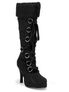 HUNTER-200 Black Microfiber Boots