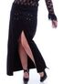 Necessary Evil Cleone Long Split Skirt