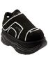 NEPTUNE-32 Black Platform Shoes