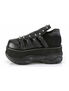 NEPTUNE-50 Black Platform Shoes