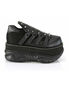 NEPTUNE-50 Black Platform Shoes