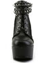 Poison-105 Platform Boots with Hearts