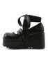 Scene-20 star platform shoes by Demonia