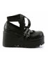 Scene-20 star platform shoes by Demonia