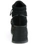 SCENE-32 vegan suede platform boots