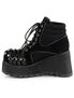 SCENE-32 vegan suede platform boots
