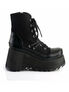 Scene-50 Canvas Platform Boots