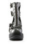 SINISTER-61 Black Chromed Boots
