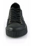 SNEEKER-107 Black Canvas Sneaker Creepers