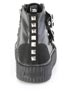 Sneeker-225 1 1/2 inch tall sneaker boots