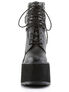 SWING-101 Black Platform Boots