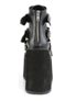 SWING-105 Black Vegan Leather Boots