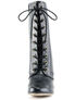 TESLA-102 Black Steampunk Boots