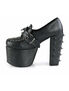 TORMENT-500 Spiked Platform Heels