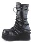 Trashville-138 Men's Platform Boots with Chains