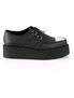 V-CREEPER-515 Silver Toe Creeper Shoes