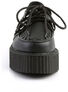 V-Creeper-538 Black Star Creepers Shoes