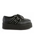 V-Creeper-538 Black Star Creepers Shoes