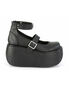 VIOLET-32 Platform Mary Jane Pumps