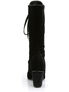 VIVIKA-205 Black Velvet Boots