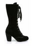 VIVIKA-205 Black Velvet Boots