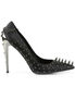 VOLTAGE-08 Spike Studded Heels