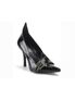 WITCH-02 Black Patent Stilettos