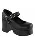 ABBEY-02 Black Vegan Shoes