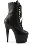 ADORE-1020 Black Leather Platform Boots