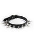 Alternating Hex Spike Choker