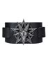 Baphomet Leather Bracelet