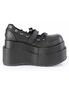 BEAR-23 Bat Buckle Platform Shoes