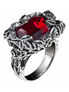 Blood Rose Gothic Ring