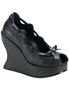BRAVO-06 Marble Wedge Shoes