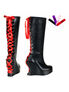 BRAVO-106 Black Corset Boots