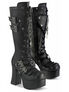 CHARADE-230 Knee High Gothic Platform Boots