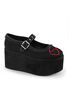 CLICK-02 Hearts Platform Shoes