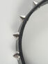 Cone Spike Leather Choker