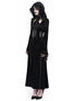 Coven Dress - Long Black Gothic Dress with Hood