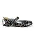 DAISY-04 Silver Cheetah Shoes