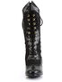 DAME-115 Black Lace Victorian Ankle Boots