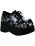 DANK-151 Black Wedge Shoes - Clearance