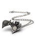 Darken Heart - Bat Locket Necklace