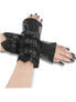 Demonia Wrist Warmers with Metal Accents