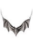 Descending Darkness - Vampire Bat Necklace