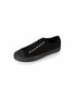 DEVIANT-01 Black Canvas Sneakers