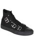 DEVIANT-109 Black Sneaker Boots