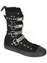 DEVIANT-203 Black Sneaker Boots