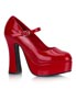 DOLLY-50 Red Patent Platform