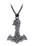 Drakkar Hammer - Viking Pendant Necklace